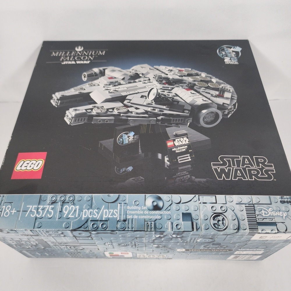 LEGO Star Wars Millennium Falcon 75375 25th Anniversary 921 Pc Sealed NIB‎